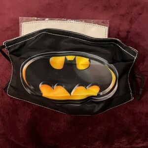 6/$20 New Batman logo face mask